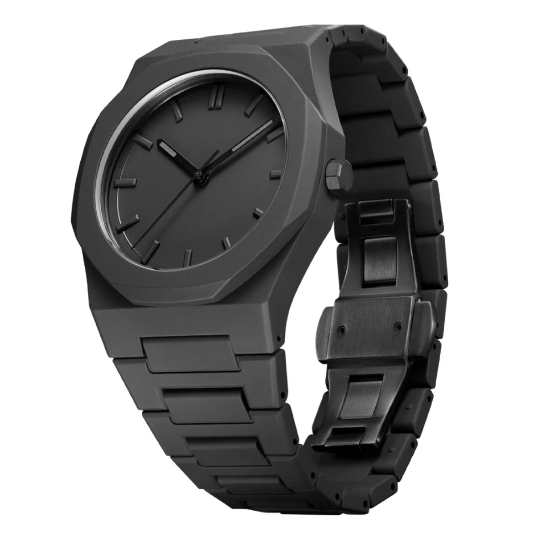 🕰️ Black Arabic Aura Watch – Premium Luxury in Pakistan