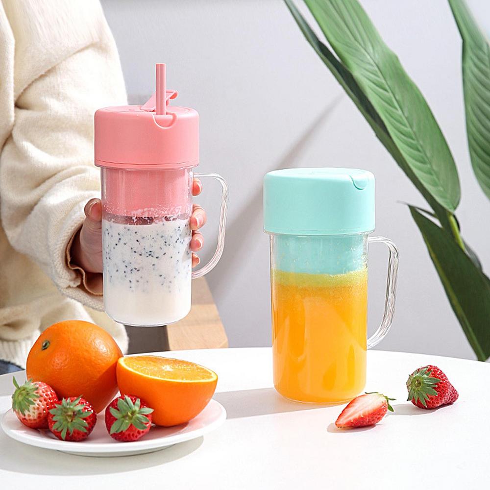 🥤 Portable Juicer Cup Blender with Straw – On-the-Go Freshness!