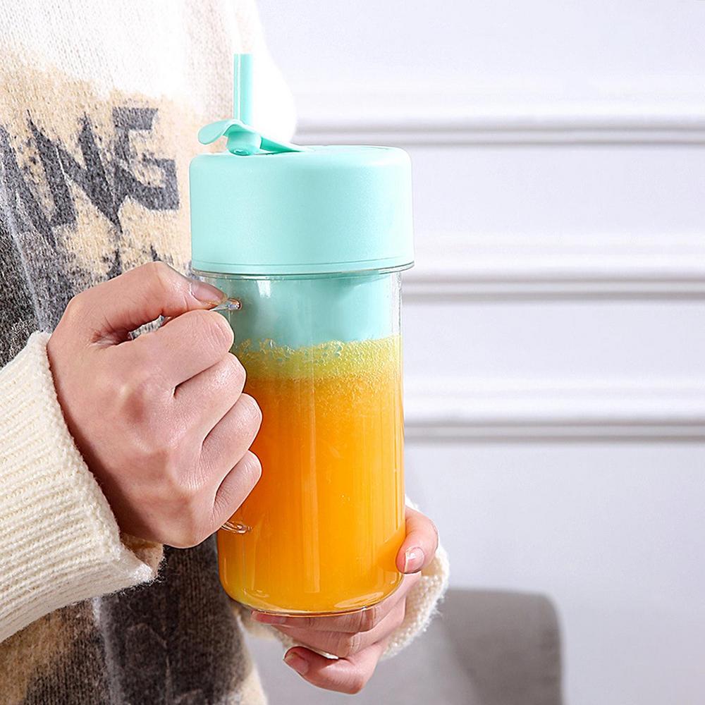 🥤 Portable Juicer Cup Blender with Straw – On-the-Go Freshness!