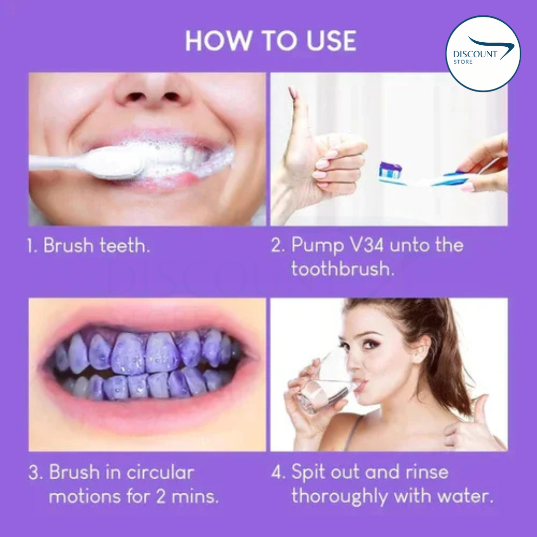 ✨ V34 Teeth Whitening Serum - (IMPORTED)